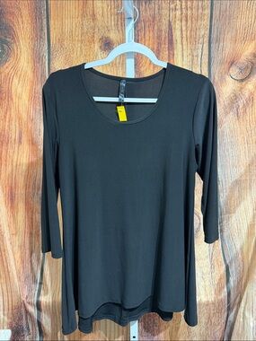 🚨(4/$10) Ashley Blue A-line Blouse Size M